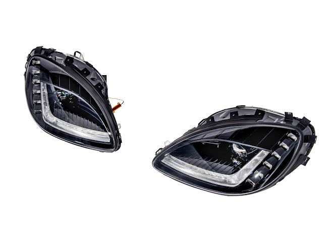 2005-2013 CHEVROLET CORVETTE C6 | C7 STYLE PROJECTOR LED SEQUENTIAL SIGNAL TURN HEADLIGHTS (PAIR)